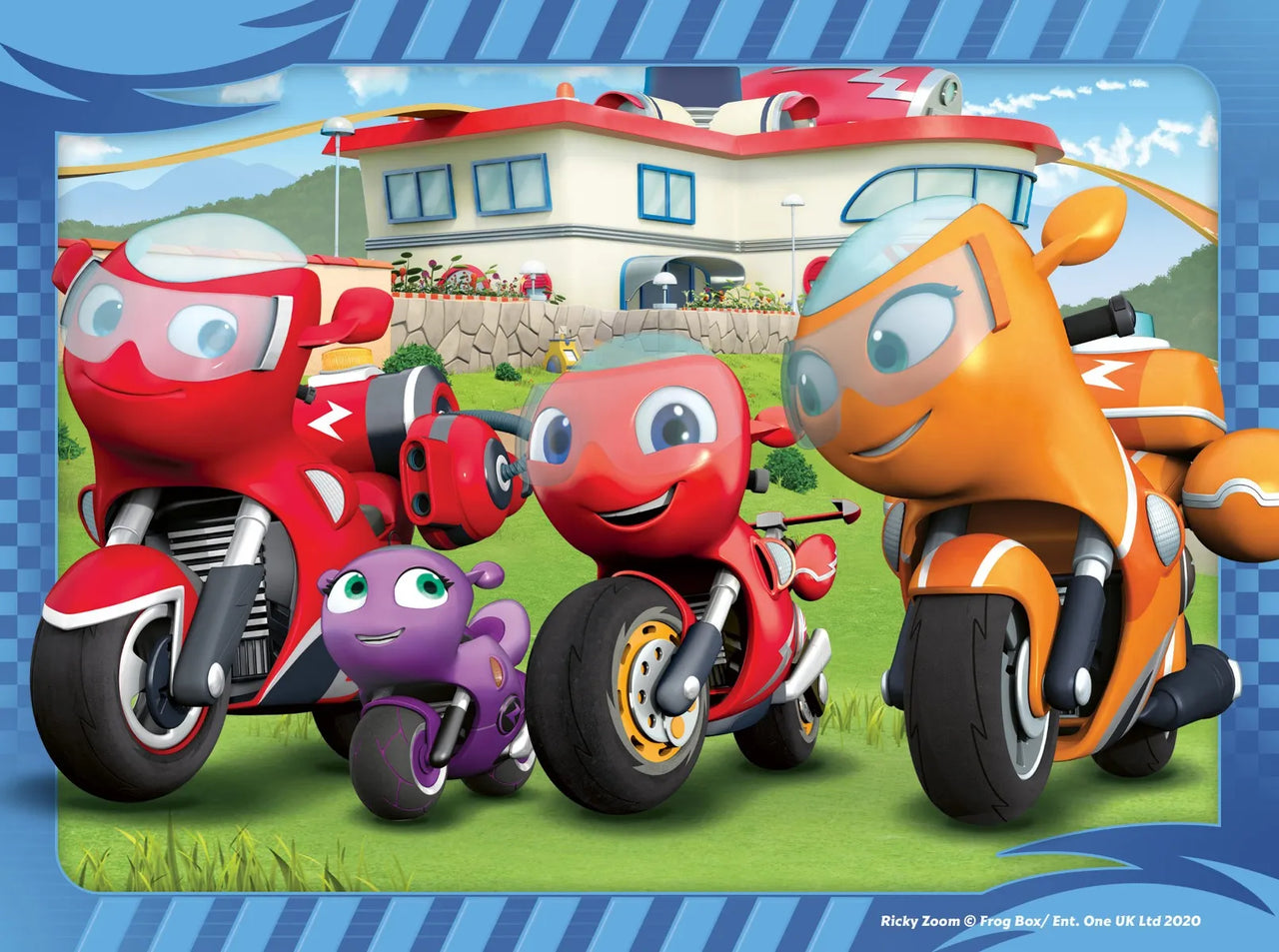 Ravensburger Ricky Zoom 4 In A Box (12, 16, 20, 24Pc) Jigsaw Puzzles