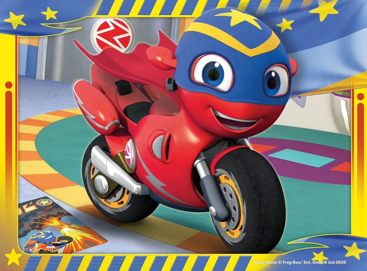 Ravensburger Ricky Zoom 4 In A Box (12, 16, 20, 24Pc) Jigsaw Puzzles