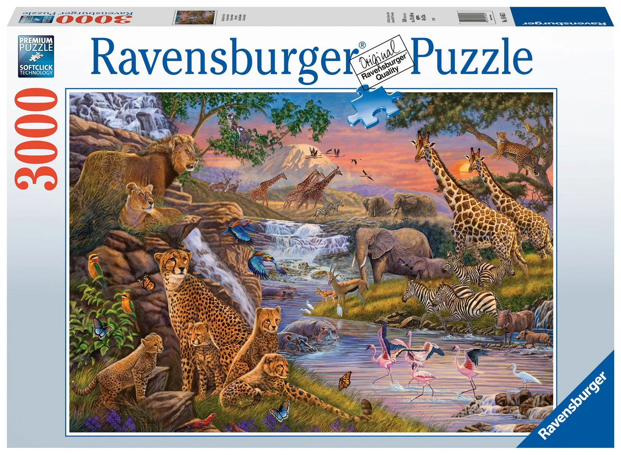 Ravensburger Animal Kingdom 3000Pc Jigsaw Puzzle