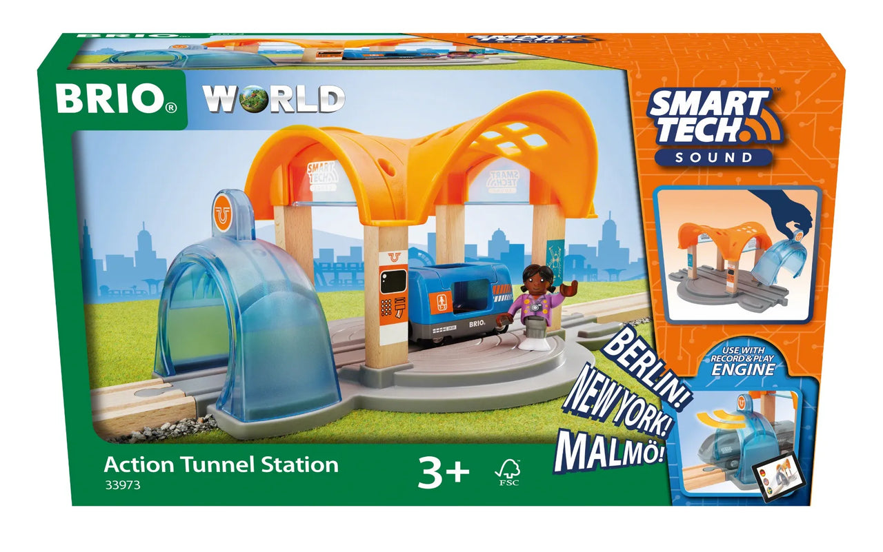 Brio World - Smart Tech Sound Action Tunnel Station