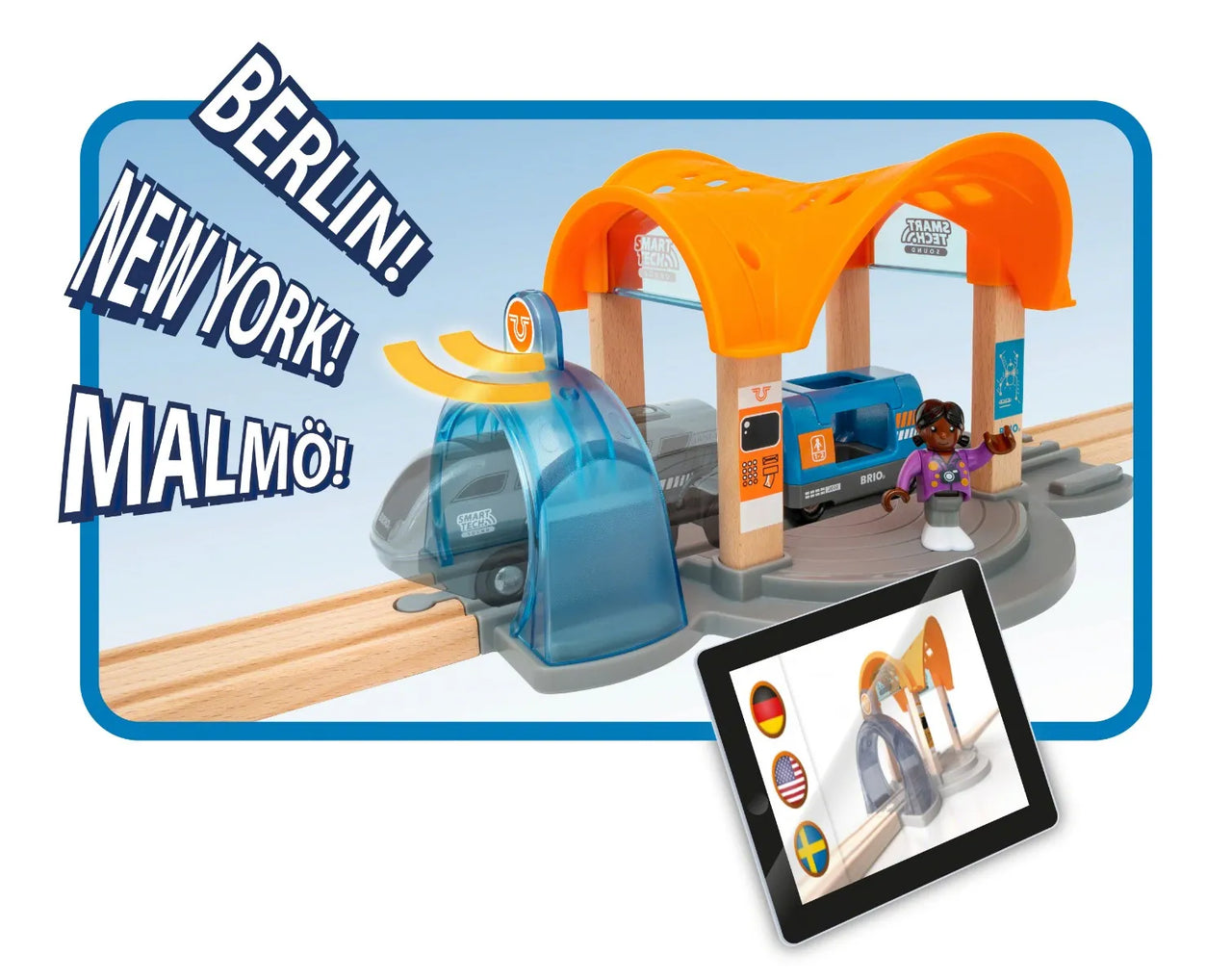 Brio World - Smart Tech Sound Action Tunnel Station