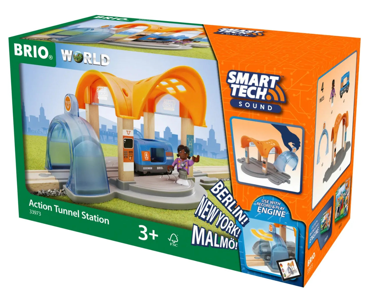 Brio World - Smart Tech Sound Action Tunnel Station