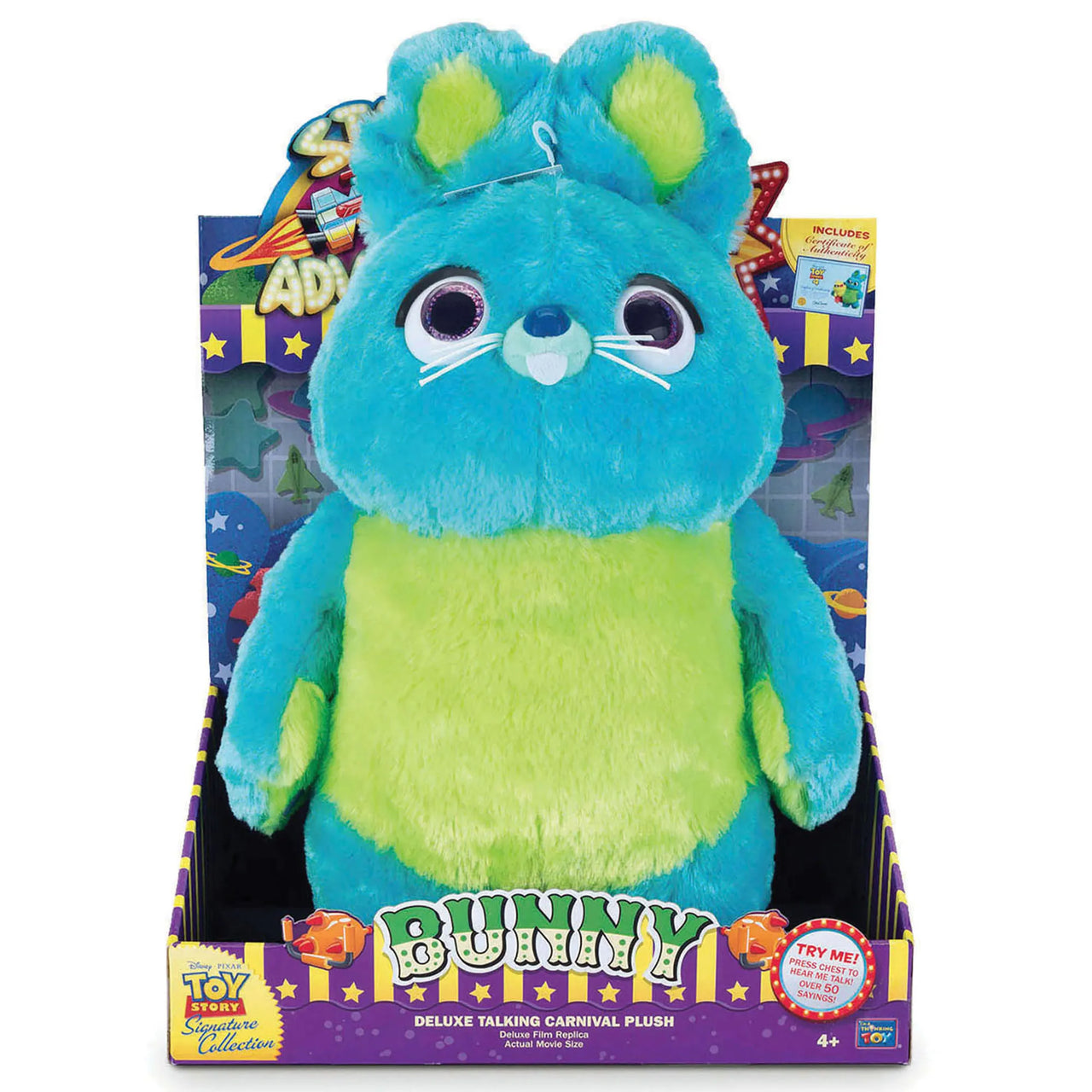 Toy Story 4 Signature Collection Bunny Deluxe Carnival Plush