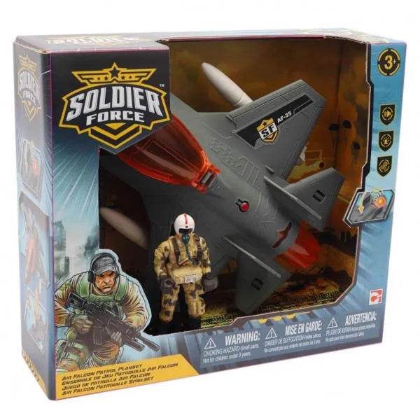 Hamleys® Solider Force Air Falcon Patrol Playset