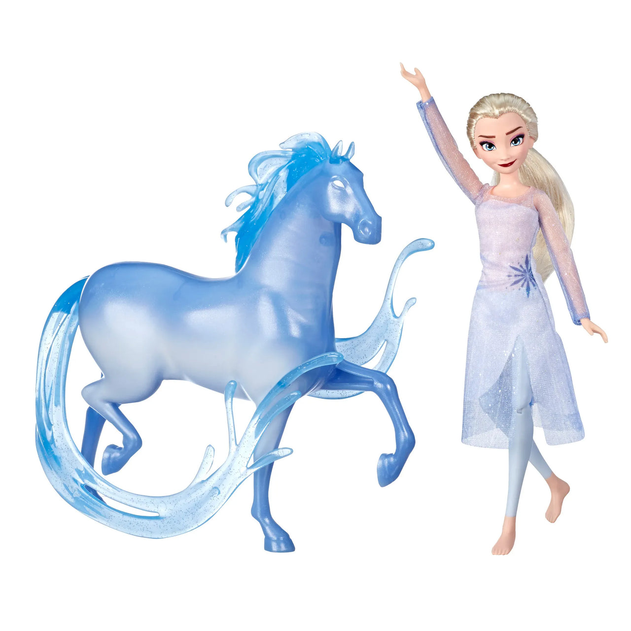 Disney Frozen 2 Elsa Fashion Doll and Nokk Figure Inspired b