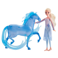 Disney Frozen 2 Elsa Fashion Doll and Nokk Figure Inspired b