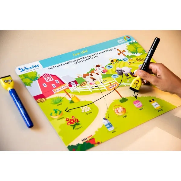 Animal Planet - Erasable and Reusable Activity Mats