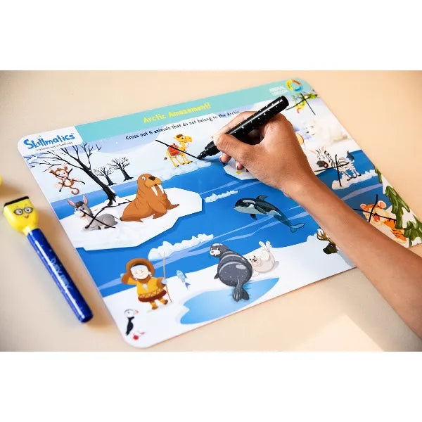 Animal Planet - Erasable and Reusable Activity Mats