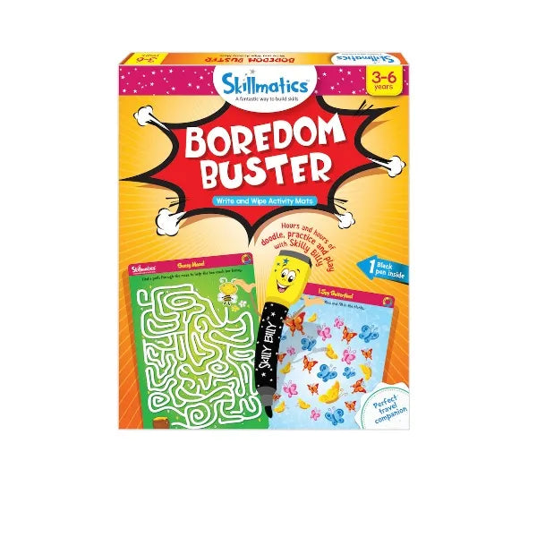 Boredom Buster - Erasable and Reusable Activity Mats