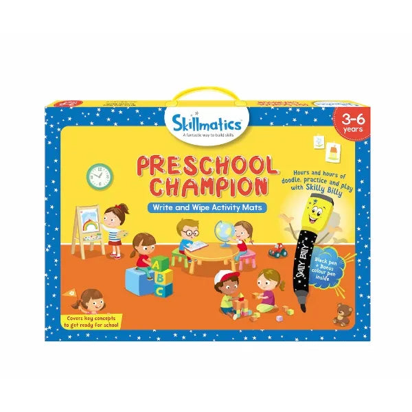 Preschool Champion - Erasable and Reusable Activity Mats