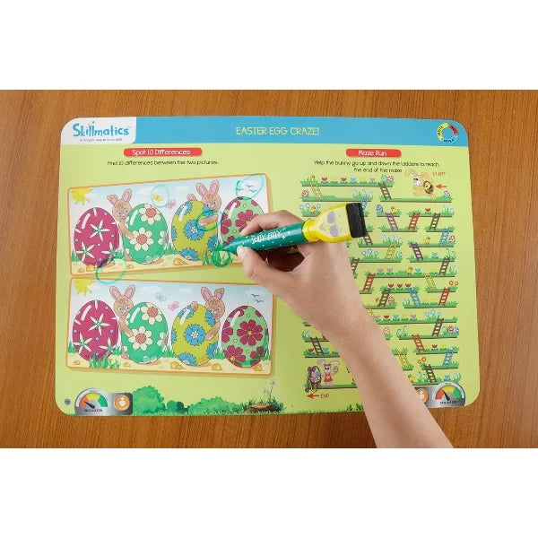 Skill Games - Erasable and Reusable Activity Mats
