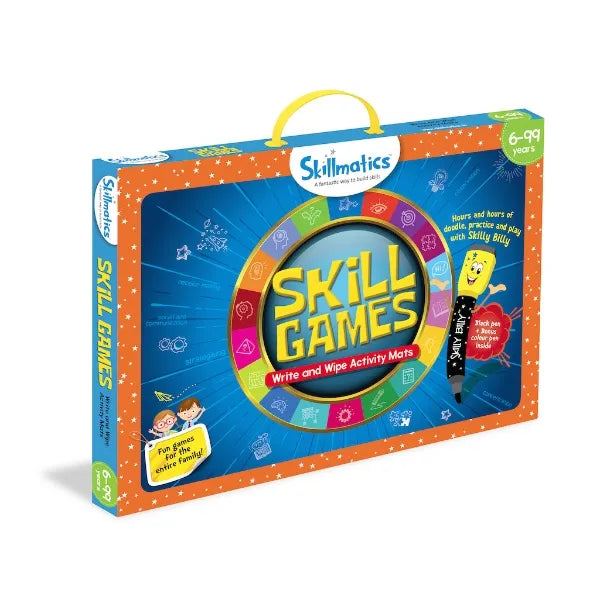 Skill Games - Erasable and Reusable Activity Mats