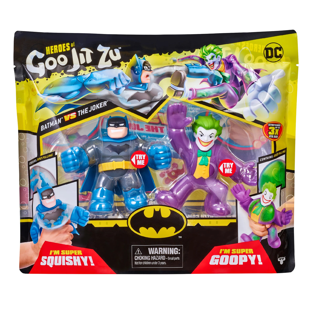 Heroes Of Goo Jit Zu DC Versus Pack - Batman Vs Joker